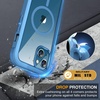image:imageMiracase for iPhone 18 Pro Max Case with Builtin Screen Protector Full Camera Protector  Magnetic with MagSafe  360 Full Body Military DropProof 18 ProMax Bumper BurgundyBlue
