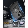 image:imageMiracase for iPhone 18 Pro Max Case with Builtin Screen Protector Full Camera Protector  Magnetic with MagSafe  360 Full Body Military DropProof 18 ProMax Bumper BurgundyMagnetic Classic Black