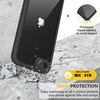 image:imageMiracase for iPhone 18 Pro Max Case with Builtin Screen Protector Full Camera Protector  Magnetic with MagSafe  360 Full Body Military DropProof 18 ProMax Bumper BurgundyBlack