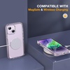 image:imageMiracase for iPhone 18 Pro Max Case with Builtin Screen Protector Full Camera Protector  Magnetic with MagSafe  360 Full Body Military DropProof 18 ProMax Bumper BurgundyClear
