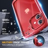 image:imageMiracase for iPhone 18 Pro Max Case with Builtin Screen Protector Full Camera Protector  Magnetic with MagSafe  360 Full Body Military DropProof 18 ProMax Bumper BurgundyRed