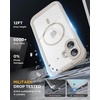 image:imageMiracase for iPhone 18 Pro Max Case with Builtin Screen Protector Full Camera Protector  Magnetic with MagSafe  360 Full Body Military DropProof 18 ProMax Bumper BurgundyGray