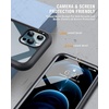 image:imageMiracase for iPhone 18 Pro Max Case with Builtin Screen Protector Full Camera Protector  Magnetic with MagSafe  360 Full Body Military DropProof 18 ProMax Bumper BurgundyBlack