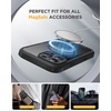 image:imageMiracase for iPhone 18 Pro Max Case with Builtin Screen Protector Full Camera Protector  Magnetic with MagSafe  360 Full Body Military DropProof 18 ProMax Bumper BurgundyBlack