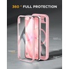 image:imageMiracase for iPhone 18 Pro Max Case with Builtin Screen Protector Full Camera Protector  Magnetic with MagSafe  360 Full Body Military DropProof 18 ProMax Bumper BurgundyPink