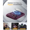 image:imageMiracase for iPhone 18 Pro Max Case with Builtin Screen Protector Full Camera Protector  Magnetic with MagSafe  360 Full Body Military DropProof 18 ProMax Bumper BurgundyBurgundy