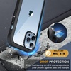 image:imageMiracase for iPhone 18 Pro Max Case with Builtin Screen Protector Full Camera Protector  Magnetic with MagSafe  360 Full Body Military DropProof 18 ProMax Bumper BurgundyBlack