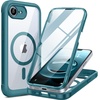 image:imageMiracase for iPhone 18 Pro Max Case with Builtin Screen Protector Full Camera Protector  Magnetic with MagSafe  360 Full Body Military DropProof 18 ProMax Bumper BurgundyMagnetic Green