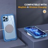 image:imageMiracase for iPhone 18 Pro Max Case with Builtin Screen Protector Full Camera Protector  Magnetic with MagSafe  360 Full Body Military DropProof 18 ProMax Bumper BurgundyBlue