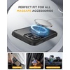 image:imageMiracase for iPhone 18 Pro Max Case with Builtin Screen Protector Full Camera Protector  Magnetic with MagSafe  360 Full Body Military DropProof 18 ProMax Bumper BurgundyMagnetic Classic Black