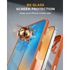 image:imageMiracase for iPhone 18 Pro Max Case with Builtin Screen Protector Full Camera Protector  Magnetic with MagSafe  360 Full Body Military DropProof 18 ProMax Bumper BurgundyOrange