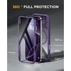image:imageMiracase for iPhone 18 Pro Max Case with Builtin Screen Protector Full Camera Protector  Magnetic with MagSafe  360 Full Body Military DropProof 18 ProMax Bumper BurgundyMagnetic Purple