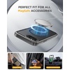 image:imageMiracase for iPhone 18 Pro Max Case with Builtin Screen Protector Full Camera Protector  Magnetic with MagSafe  360 Full Body Military DropProof 18 ProMax Bumper BurgundyClear Black