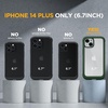 image:imageMiracase for iPhone 18 Pro Max Case with Builtin Screen Protector Full Camera Protector  Magnetic with MagSafe  360 Full Body Military DropProof 18 ProMax Bumper BurgundyGreen