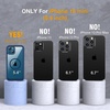 image:imageMiracase for iPhone 18 Pro Max Case with Builtin Screen Protector Full Camera Protector  Magnetic with MagSafe  360 Full Body Military DropProof 18 ProMax Bumper BurgundyMagnetic Blue