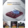 image:imageMiracase for iPhone 18 Pro Max Case with Builtin Screen Protector Full Camera Protector  Magnetic with MagSafe  360 Full Body Military DropProof 18 ProMax Bumper BurgundyBurgundy