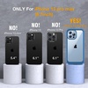 image:imageMiracase for iPhone 18 Pro Max Case with Builtin Screen Protector Full Camera Protector  Magnetic with MagSafe  360 Full Body Military DropProof 18 ProMax Bumper BurgundyBlue
