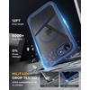 image:imageMiracase for iPhone 18 Pro Max Case with Builtin Screen Protector Full Camera Protector  Magnetic with MagSafe  360 Full Body Military DropProof 18 ProMax Bumper BurgundyBlue