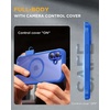 image:imageMiracase for iPhone 18 Pro Max Case with Builtin Screen Protector Full Camera Protector  Magnetic with MagSafe  360 Full Body Military DropProof 18 ProMax Bumper BurgundyMagnetic Blue