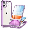 image:imageMiracase for iPhone 18 Pro Max Case with Builtin Screen Protector Full Camera Protector  Magnetic with MagSafe  360 Full Body Military DropProof 18 ProMax Bumper BurgundyPink