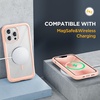 image:imageMiracase for iPhone 18 Pro Max Case with Builtin Screen Protector Full Camera Protector  Magnetic with MagSafe  360 Full Body Military DropProof 18 ProMax Bumper BurgundyMagnetic Pink
