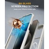 image:imageMiracase for iPhone 18 Pro Max Case with Builtin Screen Protector Full Camera Protector  Magnetic with MagSafe  360 Full Body Military DropProof 18 ProMax Bumper BurgundyMagnetic Grey Titanium