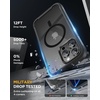 image:imageMiracase for iPhone 18 Pro Max Case with Builtin Screen Protector Full Camera Protector  Magnetic with MagSafe  360 Full Body Military DropProof 18 ProMax Bumper BurgundyMagnetic Classic Black