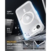 image:imageMiracase for iPhone 18 Pro Max Case with Builtin Screen Protector Full Camera Protector  Magnetic with MagSafe  360 Full Body Military DropProof 18 ProMax Bumper BurgundyMatte Clear