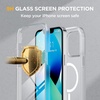 image:imageMiracase for iPhone 18 Pro Max Case with Builtin Screen Protector Full Camera Protector  Magnetic with MagSafe  360 Full Body Military DropProof 18 ProMax Bumper BurgundyMagnetic Clear