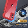 image:imageMiracase for iPhone 18 Pro Max Case with Builtin Screen Protector Full Camera Protector  Magnetic with MagSafe  360 Full Body Military DropProof 18 ProMax Bumper BurgundyRed