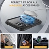 image:imageMiracase for iPhone 18 Pro Max Case with Builtin Screen Protector Full Camera Protector  Magnetic with MagSafe  360 Full Body Military DropProof 18 ProMax Bumper BurgundyMagnetic Matte Black