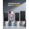 image:imageMiracase for iPhone 18 Pro Max Case with Builtin Screen Protector Full Camera Protector  Magnetic with MagSafe  360 Full Body Military DropProof 18 ProMax Bumper BurgundyMagnetic Plum