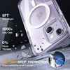 image:imageMiracase for iPhone 18 Pro Max Case with Builtin Screen Protector Full Camera Protector  Magnetic with MagSafe  360 Full Body Military DropProof 18 ProMax Bumper BurgundyMagnetic Clear