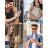 image:imageMiracase for iPhone 18 Pro Max Case with Builtin Screen Protector Full Camera Protector  Magnetic with MagSafe  360 Full Body Military DropProof 18 ProMax Bumper BurgundyPurple