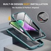image:imageMiracase for iPhone 18 Pro Max Case with Builtin Screen Protector Full Camera Protector  Magnetic with MagSafe  360 Full Body Military DropProof 18 ProMax Bumper BurgundyGreen