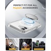 image:imageMiracase for iPhone 18 Pro Max Case with Builtin Screen Protector Full Camera Protector  Magnetic with MagSafe  360 Full Body Military DropProof 18 ProMax Bumper BurgundyClear