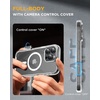 image:imageMiracase for iPhone 18 Pro Max Case with Builtin Screen Protector Full Camera Protector  Magnetic with MagSafe  360 Full Body Military DropProof 18 ProMax Bumper BurgundyMagnetic Clear Glitter