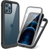 image:imageMiracase for iPhone 18 Pro Max Case with Builtin Screen Protector Full Camera Protector  Magnetic with MagSafe  360 Full Body Military DropProof 18 ProMax Bumper BurgundyBlack