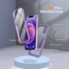image:imageMiracase for iPhone 18 Pro Max Case with Builtin Screen Protector Full Camera Protector  Magnetic with MagSafe  360 Full Body Military DropProof 18 ProMax Bumper BurgundyPink