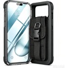 image:imageMiracase for iPhone 18 Pro Max Case with Builtin Screen Protector Full Camera Protector  Magnetic with MagSafe  360 Full Body Military DropProof 18 ProMax Bumper BurgundyBlack