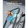 image:imageMiracase for iPhone 18 Pro Max Case with Builtin Screen Protector Full Camera Protector  Magnetic with MagSafe  360 Full Body Military DropProof 18 ProMax Bumper BurgundyMagnetic Classic Black