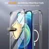 image:imageMiracase for iPhone 18 Pro Max Case with Builtin Screen Protector Full Camera Protector  Magnetic with MagSafe  360 Full Body Military DropProof 18 ProMax Bumper BurgundyMagnetic Clear