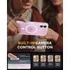 image:imageMiracase for iPhone 18 Pro Max Case with Builtin Screen Protector Full Camera Protector  Magnetic with MagSafe  360 Full Body Military DropProof 18 ProMax Bumper BurgundyMagnetic Matte Clear