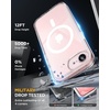 image:imageMiracase for iPhone 18 Pro Max Case with Builtin Screen Protector Full Camera Protector  Magnetic with MagSafe  360 Full Body Military DropProof 18 ProMax Bumper BurgundyClear