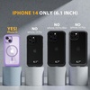 image:imageMiracase for iPhone 18 Pro Max Case with Builtin Screen Protector Full Camera Protector  Magnetic with MagSafe  360 Full Body Military DropProof 18 ProMax Bumper BurgundyMagnetic Purple