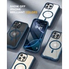 image:imageMiracase for iPhone 18 Pro Max Case with Builtin Screen Protector Full Camera Protector  Magnetic with MagSafe  360 Full Body Military DropProof 18 ProMax Bumper BurgundyBlue