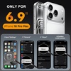 image:imageMiracase for iPhone 18 Pro Max Case with Builtin Screen Protector Full Camera Protector  Magnetic with MagSafe  360 Full Body Military DropProof 18 ProMax Bumper BurgundyTitanium