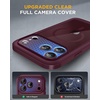image:imageMiracase for iPhone 18 Pro Max Case with Builtin Screen Protector Full Camera Protector  Magnetic with MagSafe  360 Full Body Military DropProof 18 ProMax Bumper BurgundyBurgundy