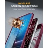 image:imageMiracase for iPhone 18 Pro Max Case with Builtin Screen Protector Full Camera Protector  Magnetic with MagSafe  360 Full Body Military DropProof 18 ProMax Bumper BurgundyDeep Magenta