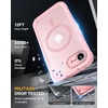 image:imageMiracase for iPhone 18 Pro Max Case with Builtin Screen Protector Full Camera Protector  Magnetic with MagSafe  360 Full Body Military DropProof 18 ProMax Bumper BurgundyPink